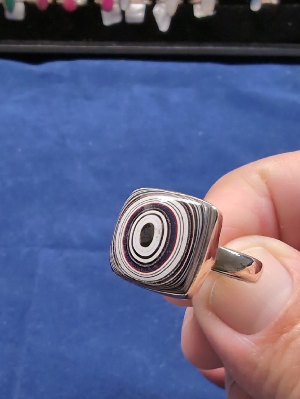FORDITE IN SOLID STERLING SILVER 925 SIZE 7.5 - Picture 9 of 9